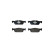 Brake pad set, disc brake 8DB 355 025-471 Hella