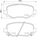 Brake pad set, disc brake 8DB 355 025-481 Hella, Thumbnail 4