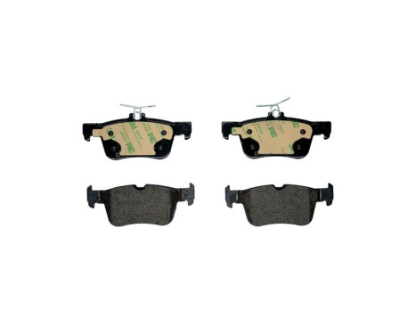 Brake pad set, disc brake 8DB 355 025-491 Hella