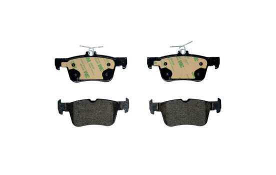 Brake pad set, disc brake 8DB 355 025-491 Hella