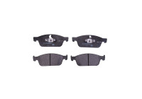 Brake pad set, disc brake 8DB 355 025-511 Hella