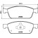 Brake pad set, disc brake 8DB 355 025-511 Hella, Thumbnail 4