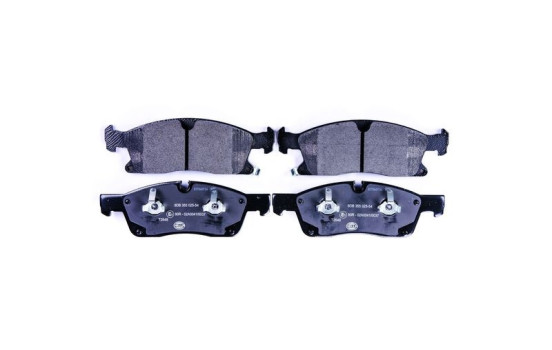 Brake pad set, disc brake 8DB 355 025-541 Hella
