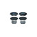 Brake pad set, disc brake 8DB 355 025-741 Hella
