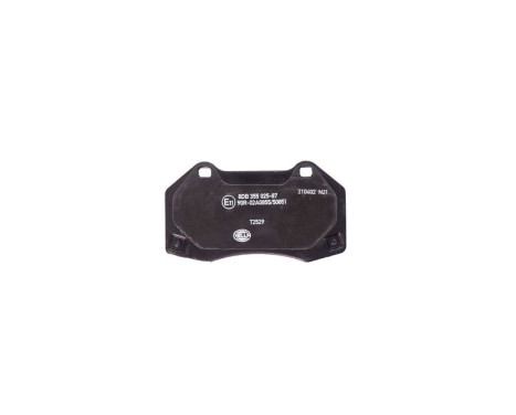 Brake pad set, disc brake 8DB 355 025-871 Hella, Image 2