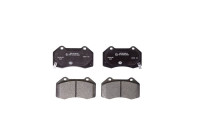 Brake pad set, disc brake 8DB 355 025-891 Hella