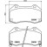 Brake pad set, disc brake 8DB 355 025-891 Hella, Thumbnail 4