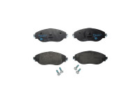 Brake pad set, disc brake 8DB 355 031-751 Hella