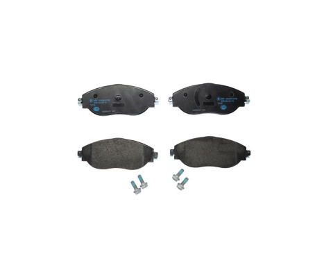 Brake pad set, disc brake 8DB 355 031-751 Hella