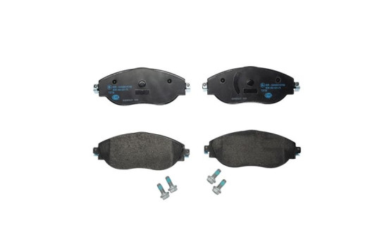 Brake pad set, disc brake 8DB 355 031-751 Hella