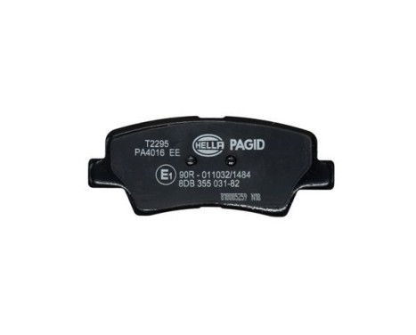 Brake pad set, disc brake 8DB 355 031-821 Hella Pagid GmbH, Image 3