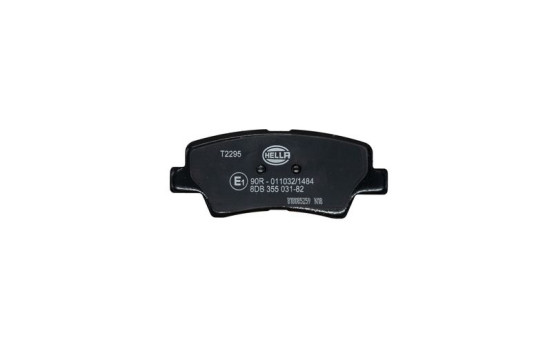 Brake pad set, disc brake 8DB 355 031-821 Hella, Image 2