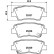 Brake pad set, disc brake 8DB 355 031-821 Hella, Thumbnail 4