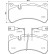 Brake pad set, disc brake 8DB 355 036-481 Hella