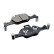Brake pad set, disc brake 8DB 355 036-531 Hella, Thumbnail 2