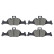 Brake pad set, disc brake 8DB 355 036-531 Hella, Thumbnail 3
