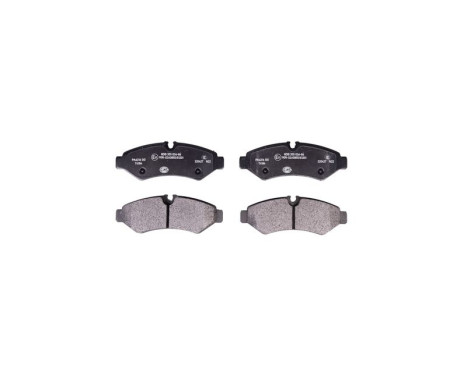 Brake pad set, disc brake 8DB 355 036-861 Hella