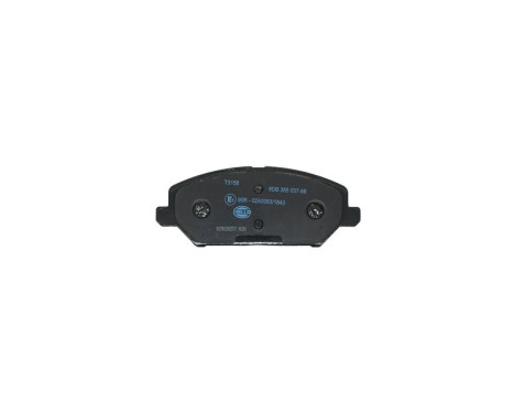Brake pad set, disc brake 8DB 355 037-881 Hella, Image 2