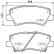 Brake pad set, disc brake 8DB 355 037-921 Hella, Thumbnail 4