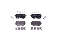 Brake pad set, disc brake 8DB 355 037-951 Hella