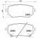 Brake pad set, disc brake 8DB 355 037-951 Hella, Thumbnail 4