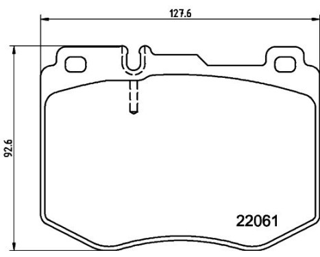 Brake pad set, disc brake 8DB 355 037-971 Hella, Image 4