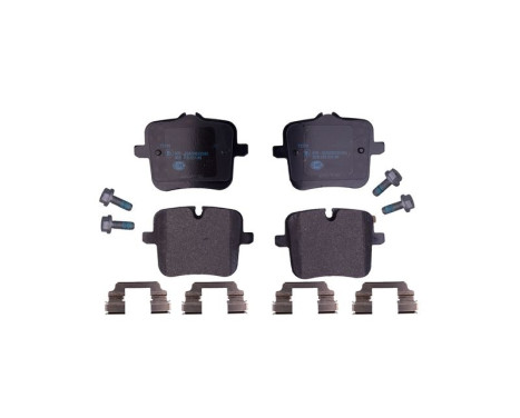 BRAKE PAD SET, DISC BRAKE 8DB 355 037-991 Hella