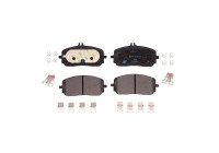 Brake pad set, disc brake 8DB 355 039-011 Hella