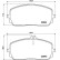 Brake pad set, disc brake 8DB 355 039-011 Hella, Thumbnail 4