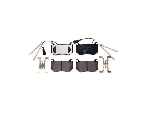 Brake pad set, disc brake 8DB 355 039-031 Hella