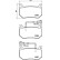 Brake pad set, disc brake 8DB 355 039-031 Hella, Thumbnail 4