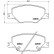 Brake pad set, disc brake 8DB 355 039-061 Hella, Thumbnail 4