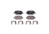Brake pad set, disc brake 8DB 355 039-081 Hella