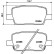 Brake pad set, disc brake 8DB 355 039-081 Hella, Thumbnail 4