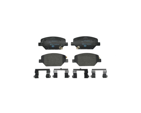 Brake pad set, disc brake 8DB 355 039-121 Hella