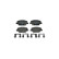 Brake pad set, disc brake 8DB 355 039-121 Hella