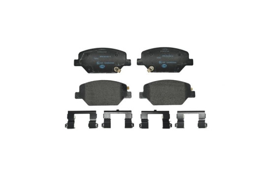 Brake pad set, disc brake 8DB 355 039-121 Hella