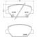 Brake pad set, disc brake 8DB 355 039-121 Hella, Thumbnail 4