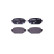 Brake pad set, disc brake 8DB 355 039-141 Hella