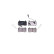Brake pad set, disc brake 8DB 355 039-301 Hella