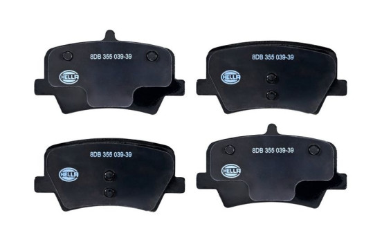 Brake pad set, disc brake 8DB 355 039-391 Hella, Image 3