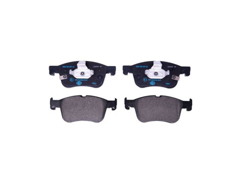 Brake pad set, disc brake 8DB 355 039-421 Hella
