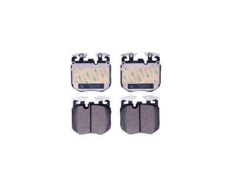 Brake pad set, disc brake 8DB 355 039-461 Hella