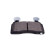 BRAKE PAD SET, DISC BRAKE 8DB 355 039-481 Hella, Thumbnail 4