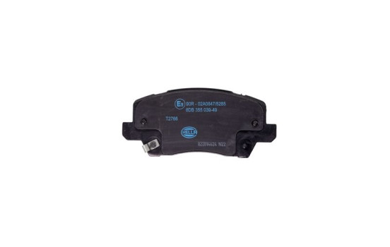 Brake pad set, disc brake 8DB 355 039-491 Hella, Image 2