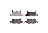 BRAKE PAD SET, DISC BRAKE 8DB 355 039-821 Hella
