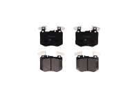 BRAKE PAD SET, DISC BRAKE 8DB 355 039-981 Hella
