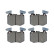 BRAKE PAD SET, DISC BRAKE 8DB 355 039-981 Hella, Thumbnail 3