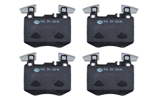 BRAKE PAD SET, DISC BRAKE 8DB 355 039-981 Hella, Image 4