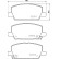 Brake pad set, disc brake 8DB 355 040-001 Hella, Thumbnail 4